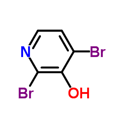 2,4-二溴吡啶-3-醇结构式
