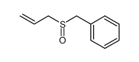 2-propenyl benzyl sulfoxide Structure