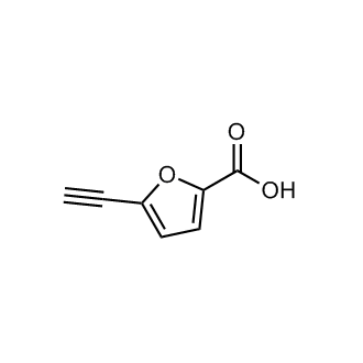 5-乙炔基呋喃-2-羧酸结构式
