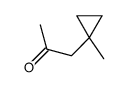 1-(1-METHYLCYCLOPROPYL)ACETONE结构式
