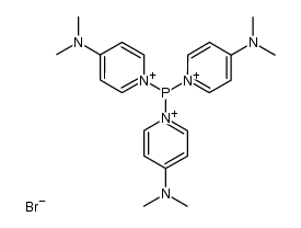 tris(4-dimethylaminopyridine)phosphorus(3+) bromide Structure