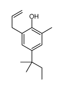 2-methyl-4-(2-methylbutan-2-yl)-6-prop-2-enylphenol Structure