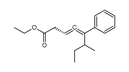 (4S)-ethyl 6-methyl-5-phenylocta-3,4-dienoate Structure