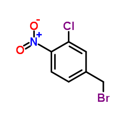 4-(Bromomethyl)-2-chloro-1-nitrobenzene structure