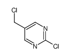 2-Chloro-5-(chloromethyl)pyrimidine Structure