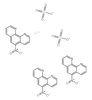 5-NITRO-1,10-PHENANTHROLINE FERROUS PERCHLORATE structure