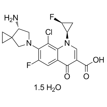 Sitafloxacin hydrate picture