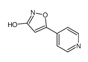 3(2H)-Isoxazolone,5-(4-pyridinyl)-(9CI) Structure