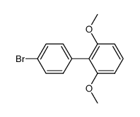 4'-Bromo-2,6-dimethoxy-1,1'-biphenyl Structure