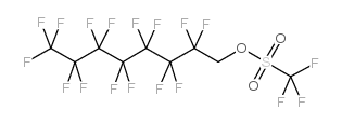1H,1H-PERFLUOROOCTYL TRIFLUOROMETHANESULFONATE结构式