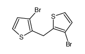 3-bromo-2-[(3-bromothiophen-2-yl)methyl]thiophene Structure