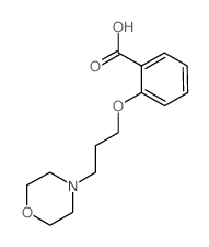 2-(3-Morpholin-4-yl-propoxy)-benzoic acid structure