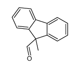 9-methylfluorene-9-carbaldehyde Structure