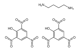 butane-1,4-diamine,2,4,6-trinitrophenol Structure