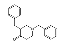1,3-dibenzylpiperidin-4-one Structure