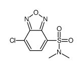 4-chloro-N,N-dimethyl-2,1,3-benzoxadiazole-7-sulfonamide结构式
