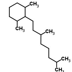 2-(3,7-Dimethyloctyl)-1,3-dimethylcyclohexane Structure
