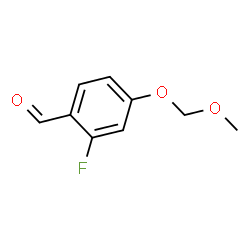 2-Fluoro-4-(methoxymethoxy)benzaldehyde Structure