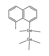 1-(pentamethyldigermanyl)-8-methylnaphthalene Structure