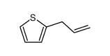 2-(2-propenyl)thiophene Structure