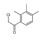 Ethanone, 2-chloro-1-(2,3,4-trimethylphenyl)- (9CI)结构式