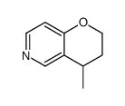 2H-Pyrano[3,2-c]pyridine,3,4-dihydro-4-methyl-(9CI)结构式
