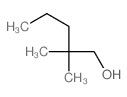 2,2-dimethylpentan-1-ol结构式