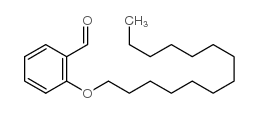 2-十四烷氧基苯甲醛结构式