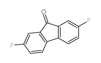 2,7-二氟-9H-芴-9-酮结构式