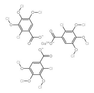 Gallate(1-),tetrachloro-, gallium(1+) (1:1), (T-4)- Structure