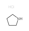 Pyrrolidine,hydrochloride (1:1) Structure