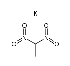 potassium salt of 1,1-dinitroethane结构式