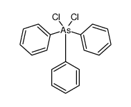 dichloro(triphenyl)-λ5-arsane Structure