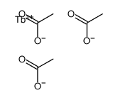 terbium(3+),triacetate structure