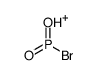 bromo-hydroxy-oxophosphanium Structure