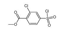2-chloro-4-(chlorosulfonyl)benzoic acid methyl ester picture