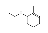 ethyl-(2-methyl-cyclohex-2-enyl)-ether Structure