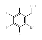 2-bromo-3,4,5,6-tetrafluorobenzylalcohol structure