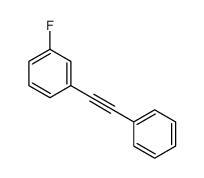 1-fluoro-3-(2-phenylethynyl)benzene Structure