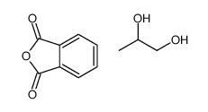 1,2-Propylene glycol, phthalic anhydride polymer Structure