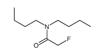 N,N-dibutyl-2-fluoroacetamide Structure
