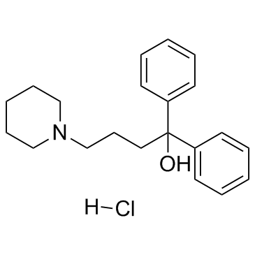 Diphenidol (hydrochloride) structure