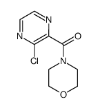 (3-Chloropyrazin-2-yl)(Morpholino)Methanone Structure