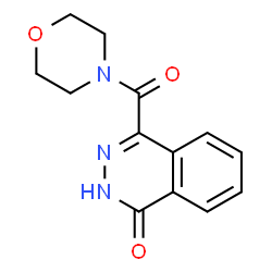 4-(4-Morpholinylcarbonyl)-1(2H)-phthalazinone结构式