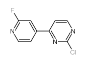 2-chloro-4-(2-fluoropyridin-4-yl)pyrimidine Structure