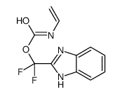 [1H-benzimidazol-2-yl(difluoro)methyl] N-ethenylcarbamate结构式