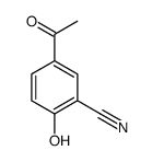 5-乙酰基-2-羟基苯甲腈结构式
