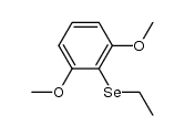 (2,6-dimethoxyphenyl)(ethyl)selane结构式