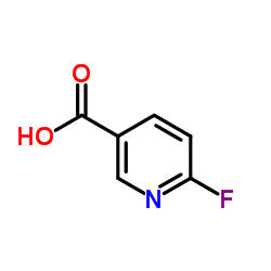 6-Fluoronicotinic acid structure