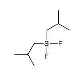 difluoro-bis(2-methylpropyl)silane Structure